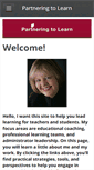 Mobile Screenshot of partneringtolearn.com